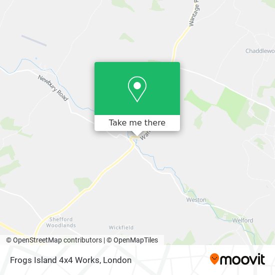 Frogs Island 4x4 Works map