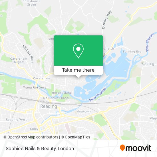 Sophie's Nails & Beauty map