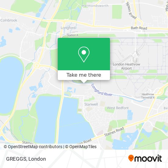 GREGGS map