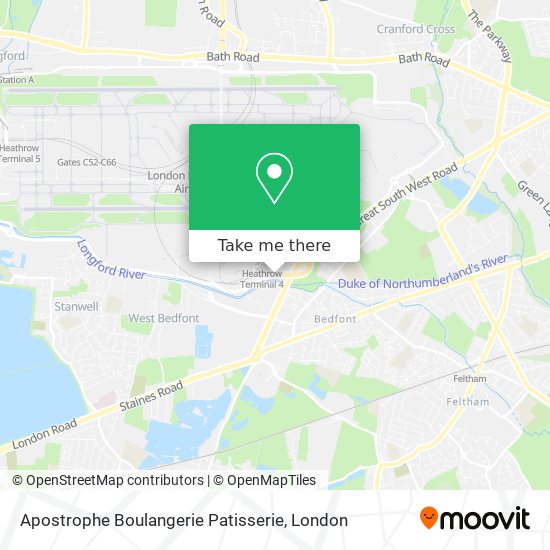 Apostrophe Boulangerie Patisserie map
