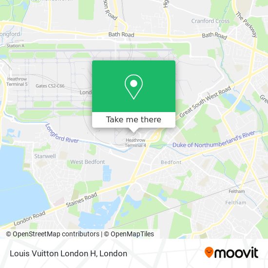 Louis Vuitton London H map