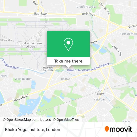 Bhakti Yoga Institute map