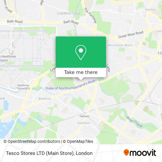 Tesco Stores LTD (Main Store) map