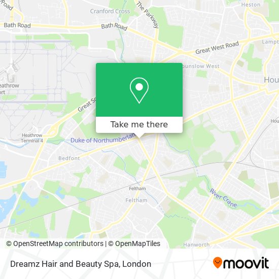 Dreamz Hair and Beauty Spa map