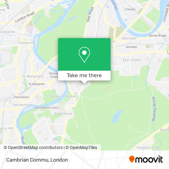 Cambrian Commu map