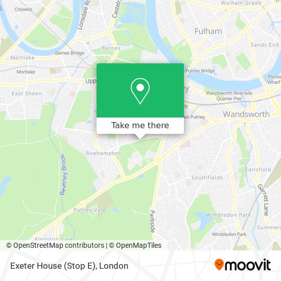 Exeter House (Stop E) map
