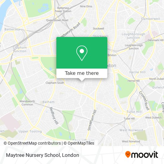 Maytree Nursery School map