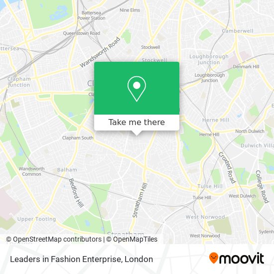 Leaders in Fashion Enterprise map