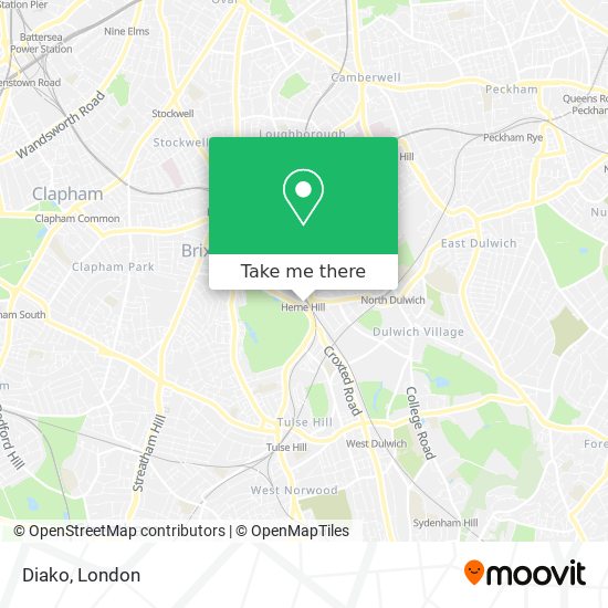 Diako map