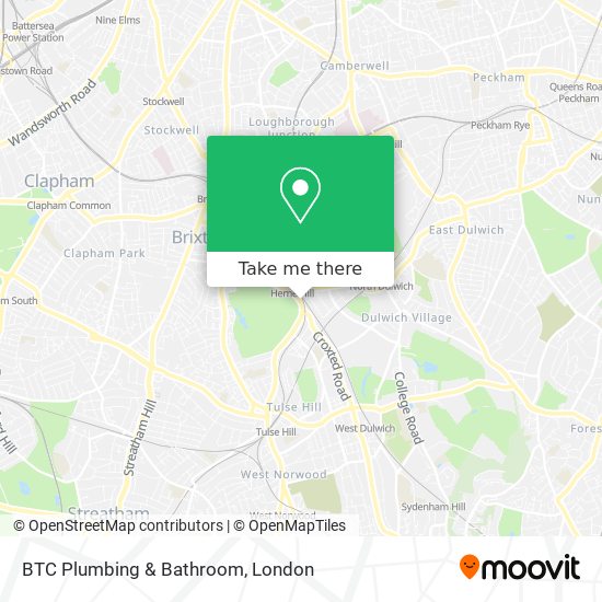BTC Plumbing & Bathroom map