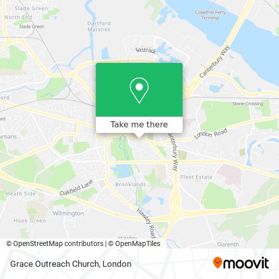 Grace Outreach Church map
