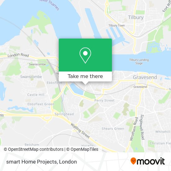 smart Home Projects map