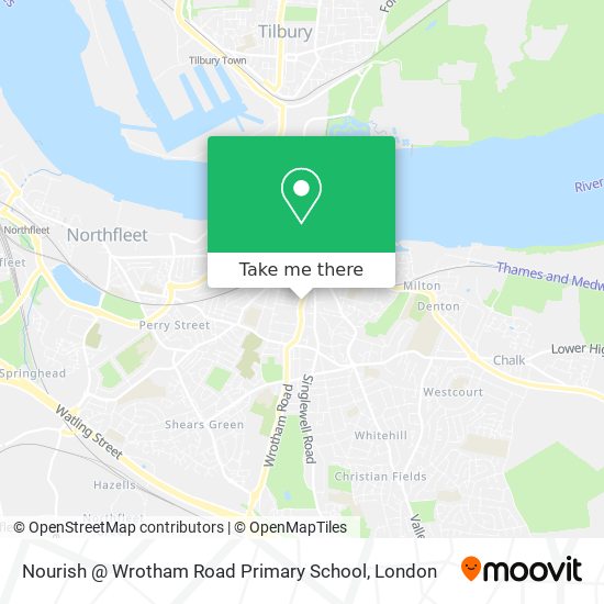 Nourish @ Wrotham Road Primary School map