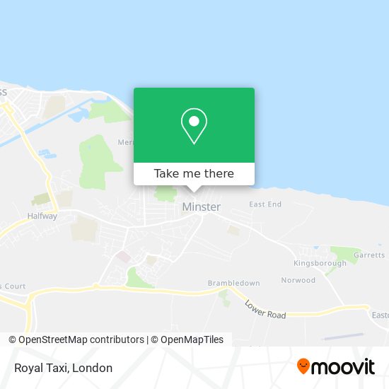 Royal Taxi map