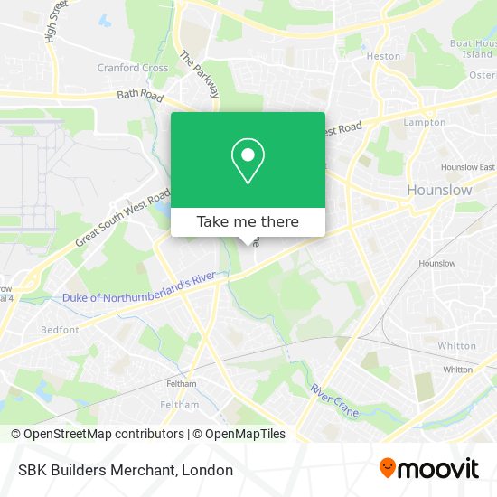 SBK Builders Merchant map