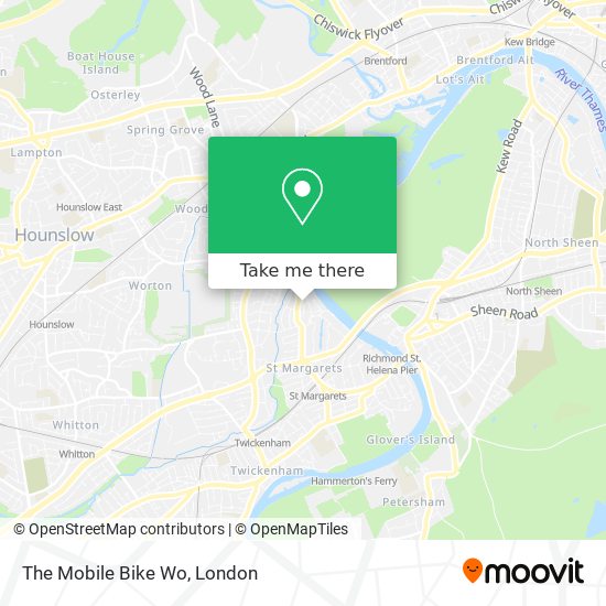 The Mobile Bike Wo map