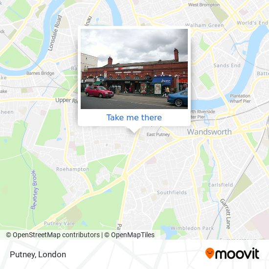 Putney map