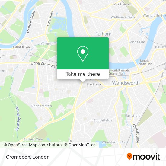 Cromocon map