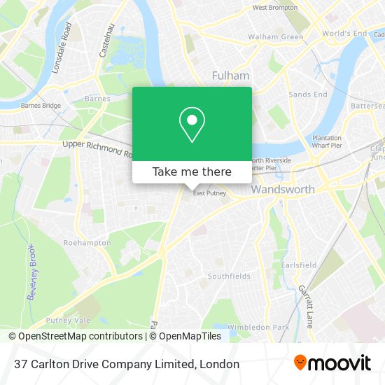 37 Carlton Drive Company Limited map