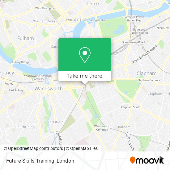 Future Skills Training map
