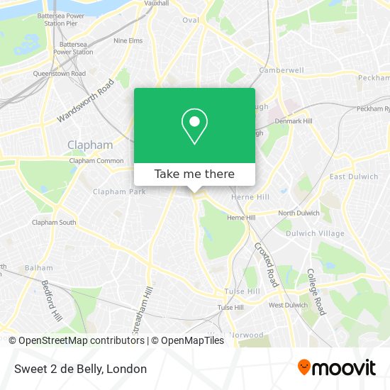 Sweet 2 de Belly map