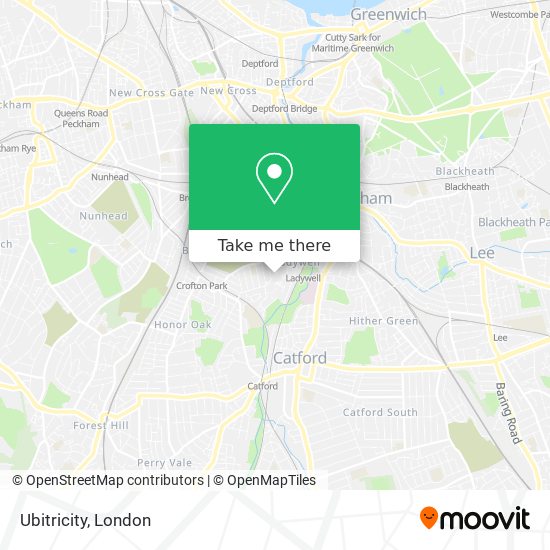 Ubitricity map