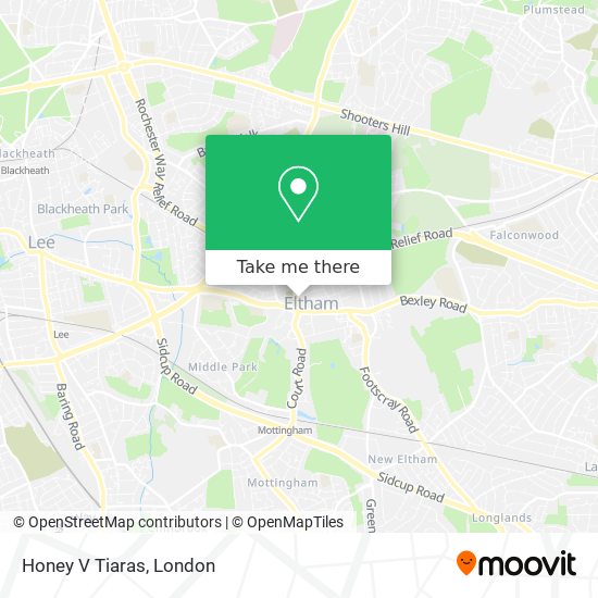 Honey V Tiaras map