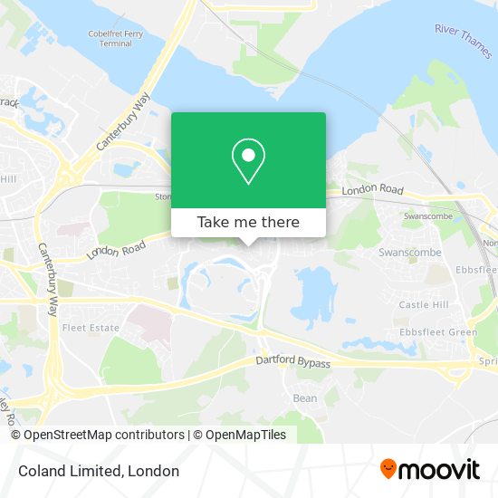 Coland Limited map