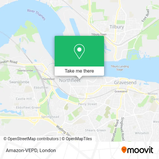 Amazon-VEPD map