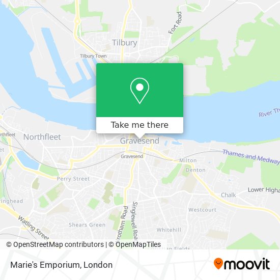 Marie's Emporium map