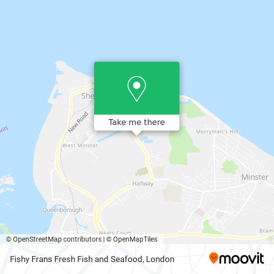 Fishy Frans Fresh Fish and Seafood map