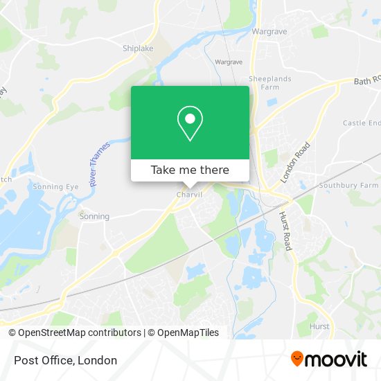 Post Office map