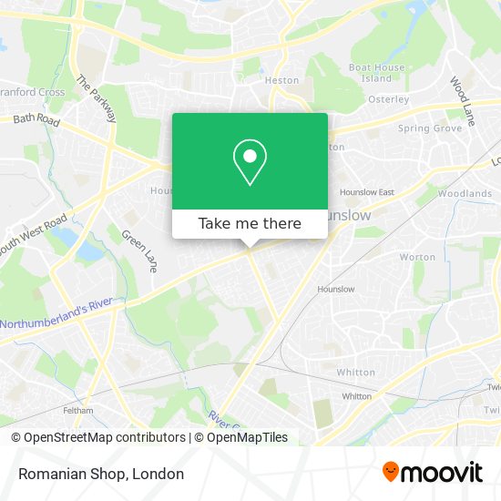 Romanian Shop map