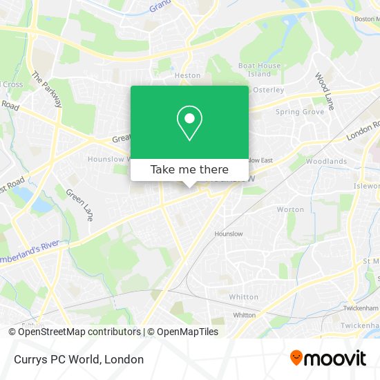 Currys PC World map