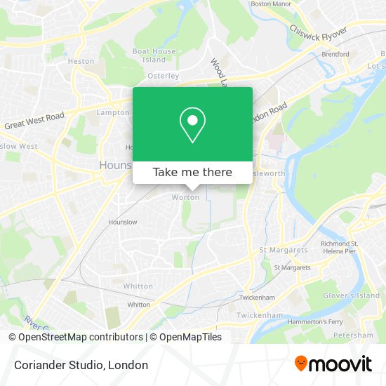 Coriander Studio map