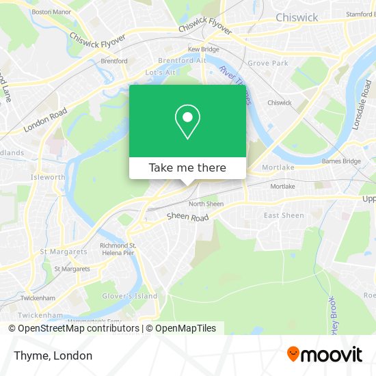 Thyme map