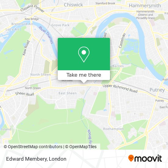 Edward Membery map