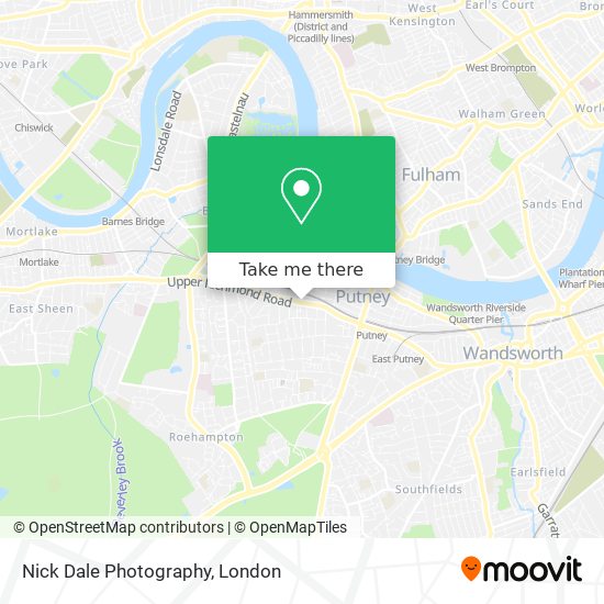 Nick Dale Photography map