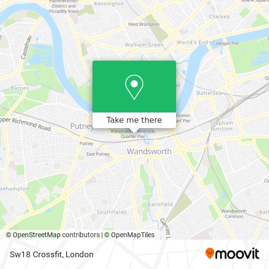 Sw18 Crossfit map