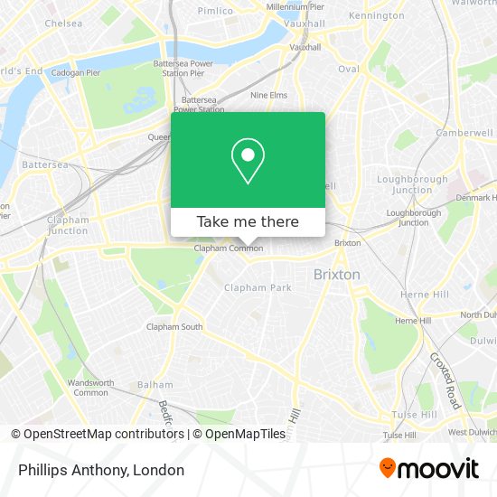 Phillips Anthony map
