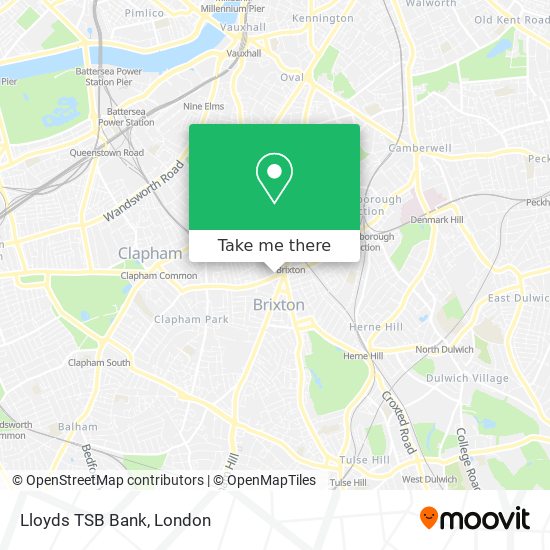 Lloyds TSB Bank map