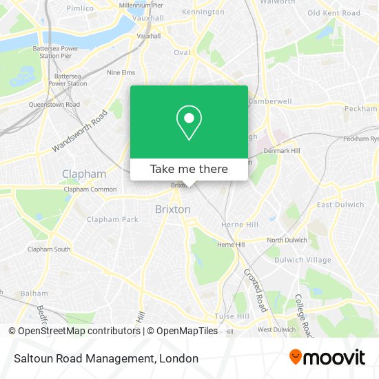 Saltoun Road Management map