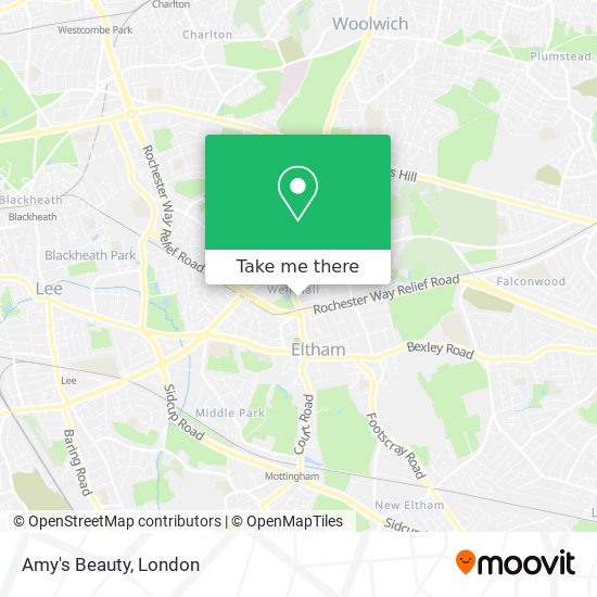 Amy's Beauty map