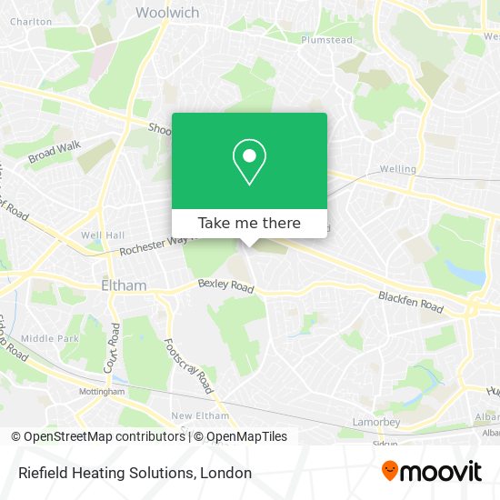 Riefield Heating Solutions map