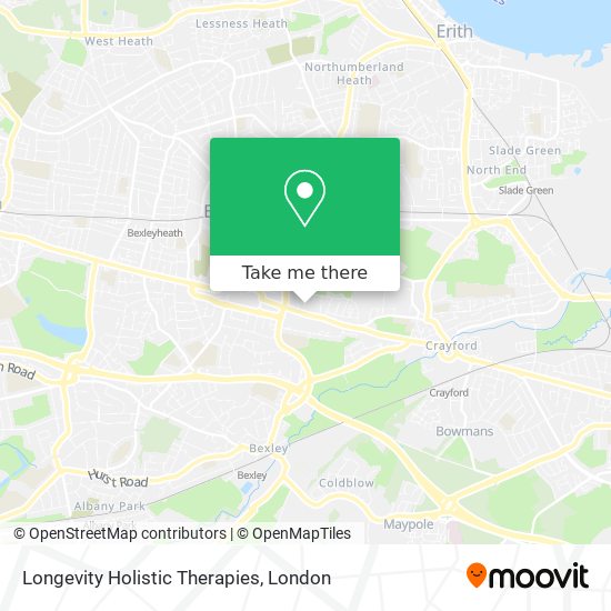 Longevity Holistic Therapies map
