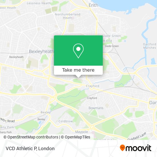 VCD Athletic P map