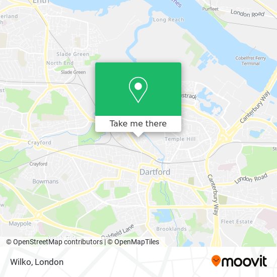 Wilko map
