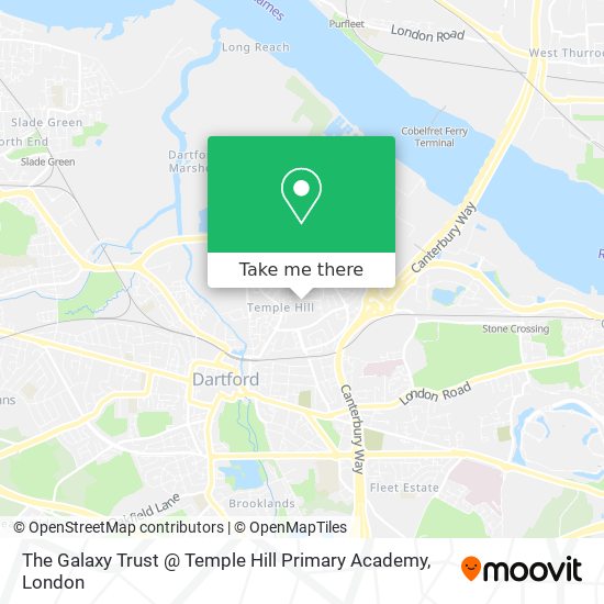 The Galaxy Trust @ Temple Hill Primary Academy map