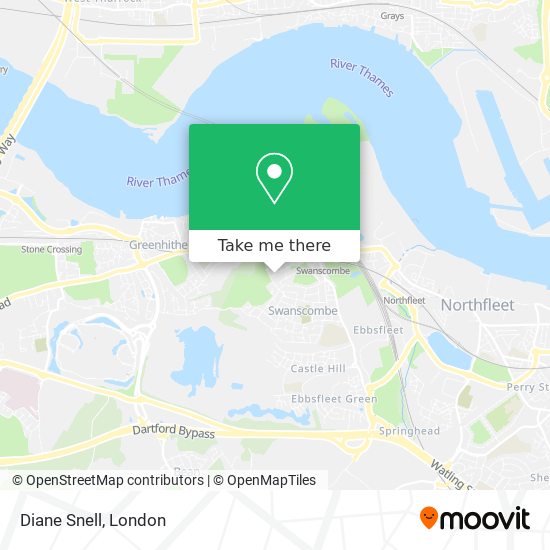 Diane Snell map