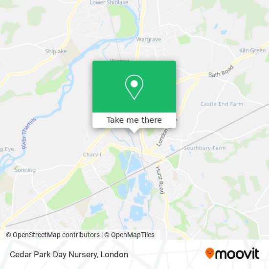 Cedar Park Day Nursery map